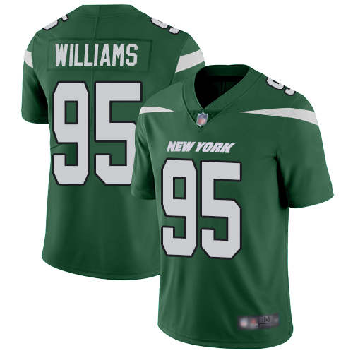 New York Jets Limited Green Youth Quinnen Williams Home Jersey NFL Football #95 Vapor Untouchable